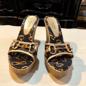 Italian Footwear platform slip-on sandal
